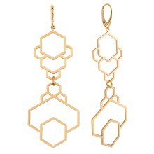 Long earrings from the Apis collection