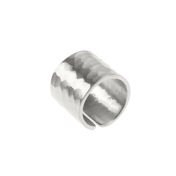Nickel silver wide ring from the Eternal collection - EP31 - ORSKA jewelry