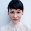 Mosiężne kolczyki na sztyft z kolekcji Machiny - Orska biżuteria