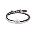 Double bracelet with oxidized clasp from the Vietnam collection VIA42-1 ORSKA jewelry