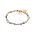 Gold-plated bracelet with raw diamonds from the Verum ORSKA collection