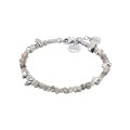 Silver bracelet with diamonds from the Verum collection by ORSKA
