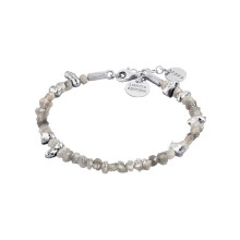 Silver bracelet with diamonds from the Verum collection
