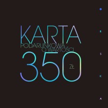 Karta podarunkowa 350
