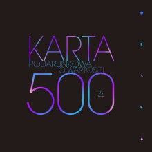 Karta podarunkowa 500