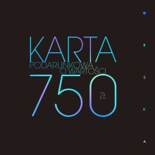 Karta podarunkowa 750