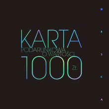 Karta podarunkowa 1000