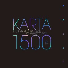 Karta podarunkowa 1500