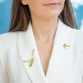 Pin - nogi - z ażurowym wykończeniem, z kolekcji Body, biżuteria ORSKA.
