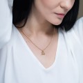Bee pendant necklace