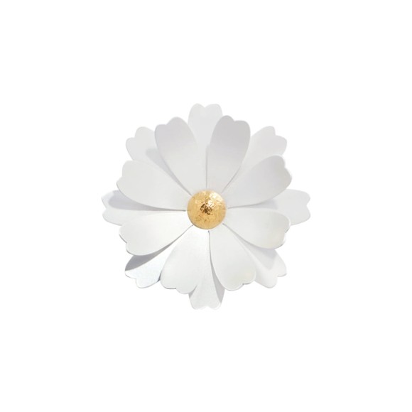 Large flower-shaped pin - Chamomile PLB26-6 ORSKA