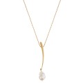 Long gold pearl necklace from the Parer collection PRN46-4 ORSKA
