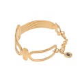 Gold bracelet with blue crystal from the Holos HOA42-2 ORSKA collection
