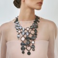 Dark necklace with Rundo RN256 ORSKA crystals