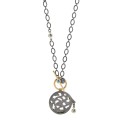 Short necklace with openwork pendant from the Morocco collection MRN54-1 ORSKA