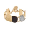 Striking bracelet with colorful ceramics from the Monumental collection MTA89-1 ORSKA