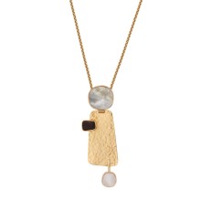Necklace with original pendant and ceramics from the Monumental collection