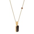 Long necklace with ceramic pendant from the Monumental collection MTN64-1 ORSKA