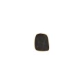 Black pin with ceramics from the Monumental collection MTB26-4 ORSKA