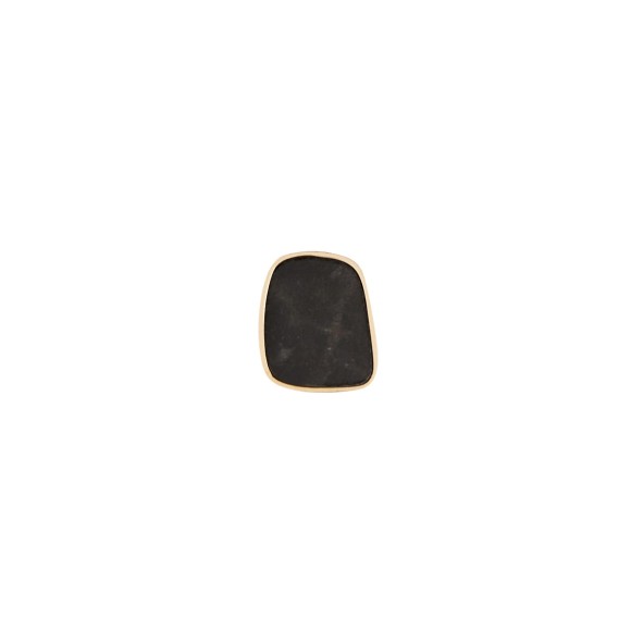 Black pin with ceramics from the Monumental collection MTB26-4 ORSKA