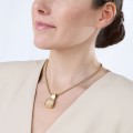 Short necklace with minimalist pendant from the Monumental collection MTN52-1 ORSKA