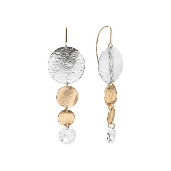 Long earrings with crystals from the Rundo collection RK46-2 ORSKA
