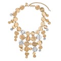 Ornate gold and silver necklace from the Rundo collection RN278-1 ORSKA