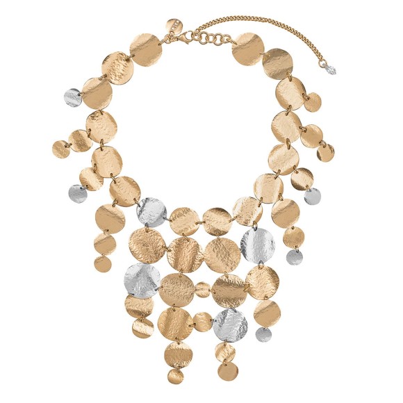 Ornate gold and silver necklace from the Rundo collection RN278-1 ORSKA