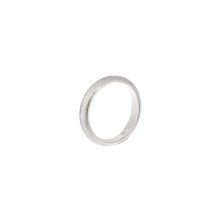 Silver minimalist ring from the Verum collection