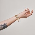 Elegancka, złota bransoletka z łańcuszkiem z kolekcji Moon MOA54-1 ORSKA