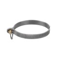 MHA74-2 ORSKA graphite silver bracelet with the option of customization