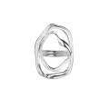 Silver openwork ring from the New Stone collection