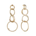 Long earrings with snake ornament from the Kembali collection KEK39 1 ORSKA