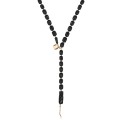 Long necklace with wooden beads from the Kembali collection