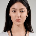Round earrings with snake motif from the Kembali collection KEK28-1 by ORSKA