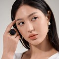 Large ring with wood carved rose from the Kembali collection KEP64-1 ORSKA-f