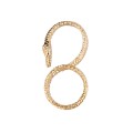 Double gold-plated snake ring from the Kembali collection KEP36-1 ORSKA-c