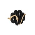 Wood carved brooch from the Kembali collection KEB78-1 ORSKA-c