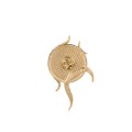 Original pin with carved rose from the Kembali collection KEB34-1 ORSKA-d