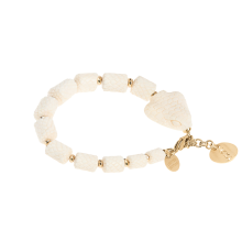 Limited edition wooden snake bracelet from the Kembali collection 