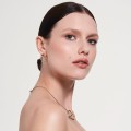 Pozłacane kolczyki na sztyfcie z kolekcji New Stone NSK24-1 ORSKA