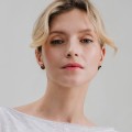 Kolczyk z bursztynem z kolekcji Baltica BTK18-1 ORSKA