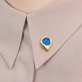 Oryginalny, limitowany pin z kolekcji New Stone ORSKA biżuteria NSB14-6