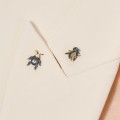 Oryginalny pin mucha z kolekcji Plantis PLB12-5 ORSKA - artystyczna biżuteria