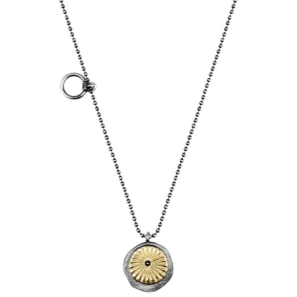 Long necklace with a seal-shaped pendant from the Semios collection SMN62-1