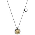 Long necklace with a seal-shaped pendant from the Semios collection SMN62-1 - ORSKA jewelry