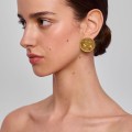 Medallion-shaped earrings – Semios Collection SMK38-1 ORSKA jewelry