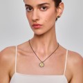 Long necklace with a seal-shaped pendant from the Semios collection SMN62-1 -ORSKA
