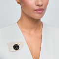 Brooch with Hand-Carved Wooden Lips from the Kembali Collection - ORSKA