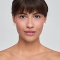 Artistic mother-of-pearl lips-shaped earrings from the Kembali collection - ORSKA